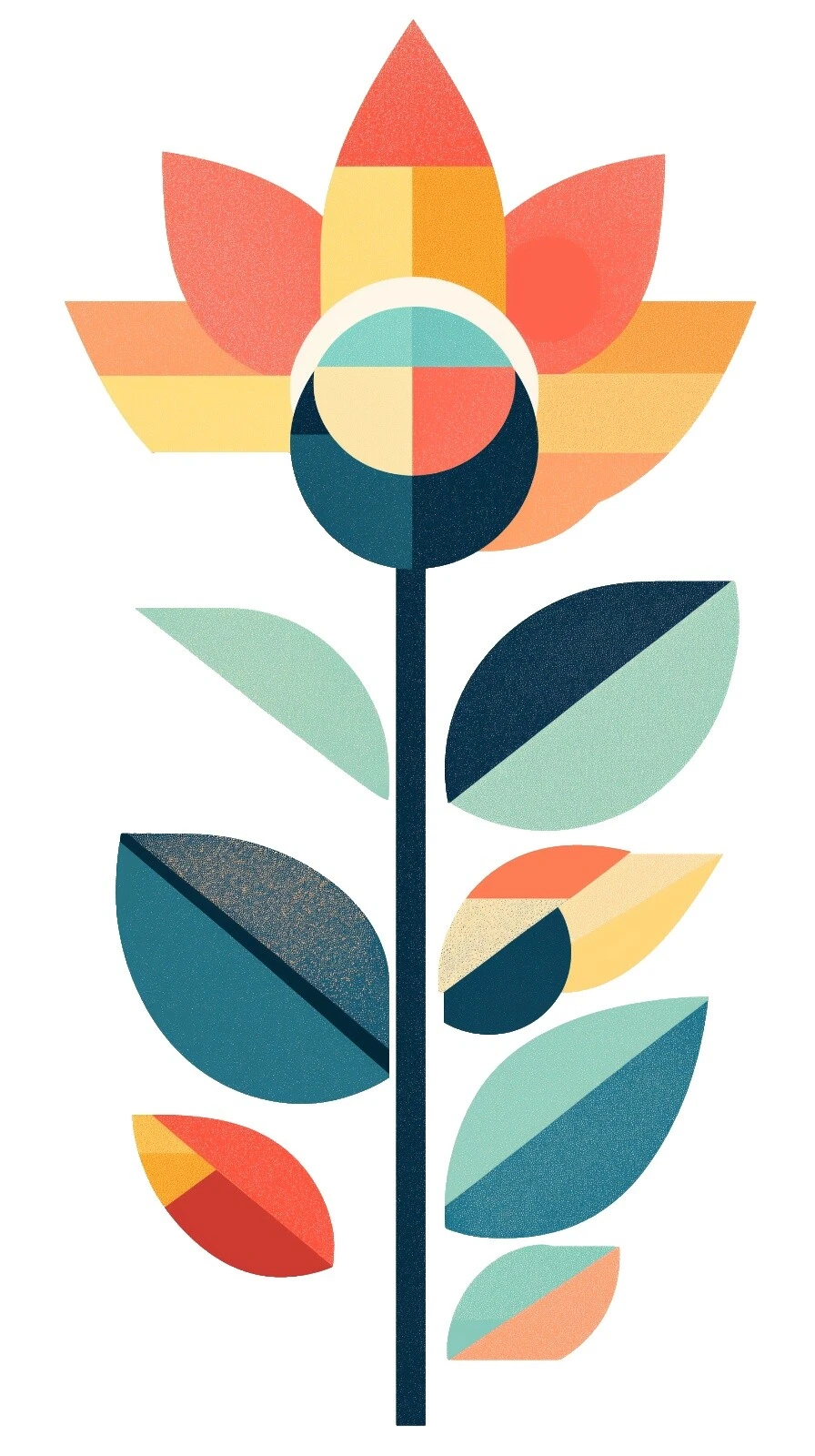 Художественные плакаты модернизм с пейзажами