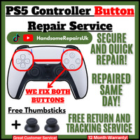 Playstation 5 Controller Not Working Buttons Repair Same day Fix & Professional.