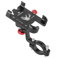 360° Aluminium Motorcycle Handlebar Cell Phone Mount Holder Bicycle GPS Bracket