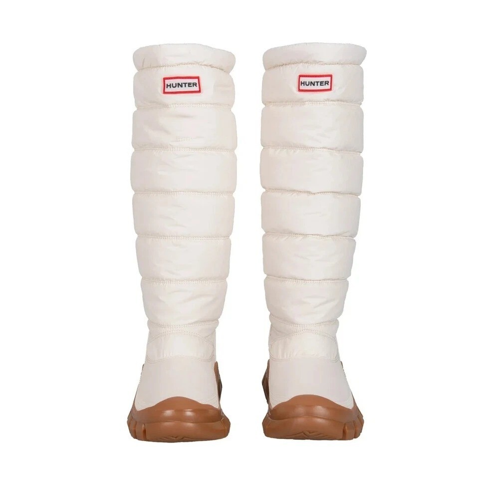 Hunter Women 7 Boots Intrepid Tall Quilted Insulated Snow