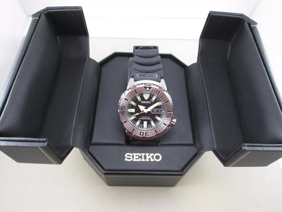 Seiko Monster SKX779 automatic 200m dive watch 7S26-0351 day date NOS | eBay