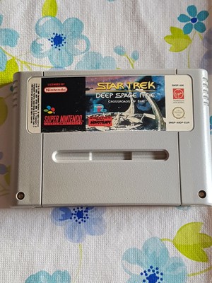 SUPER NINTENDO - STAR TREK: DEEP SPACE NINE  - 1995 - VIRGIN - SNES Modul