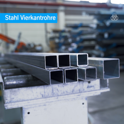 Thyssenkrupp Vierkantrohr Verzinkt 25x25x2 Mm – Stabiles Stahlrohr Für Geländer & Möbel