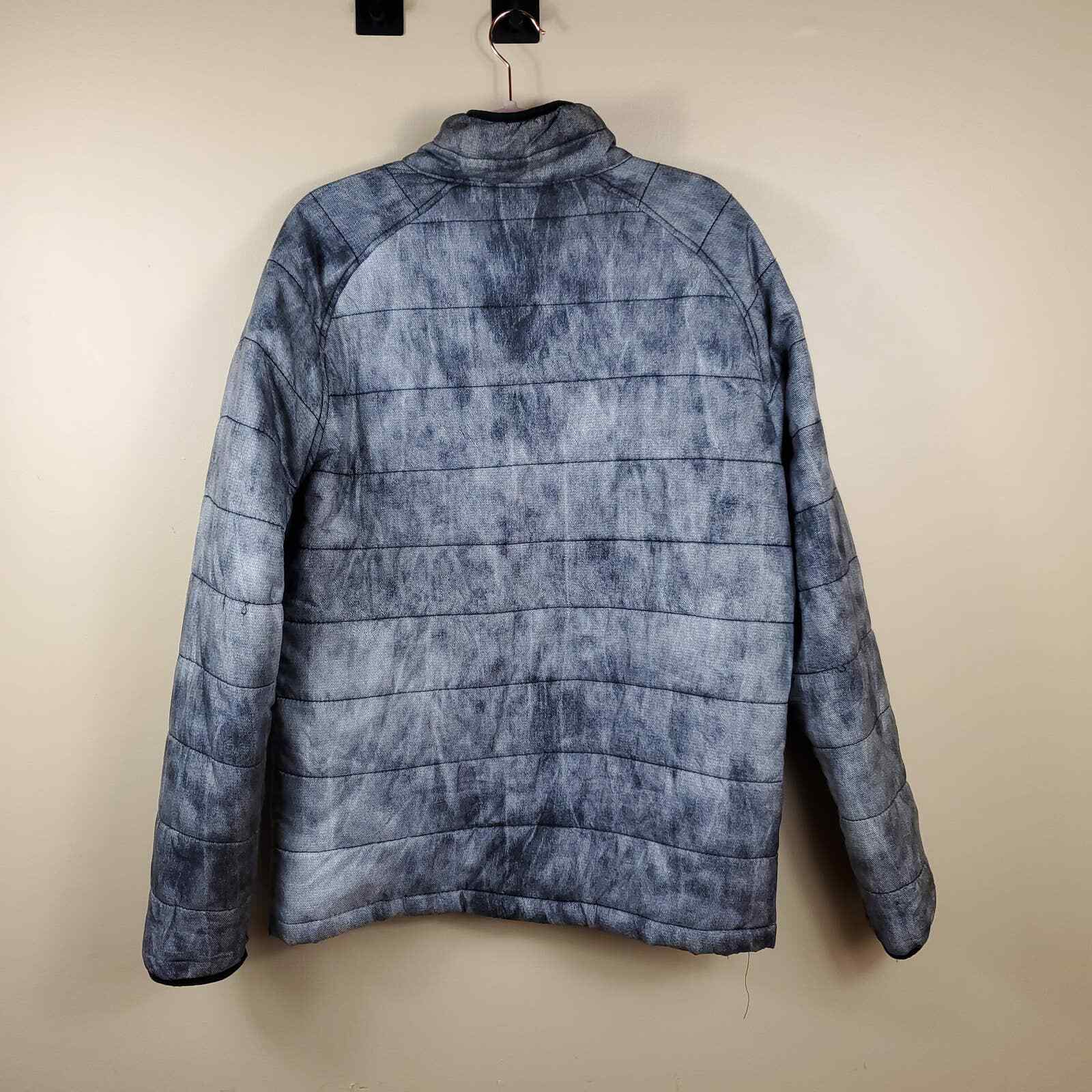 Kane Unke Quilted Puffer Jacket in Gray Size XL Gem
