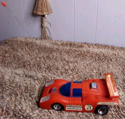 Vtg 80s Radio Shack Tandy Micronta Realistic RC Race Car 7 1/8'' NO REMOTE- WORKS