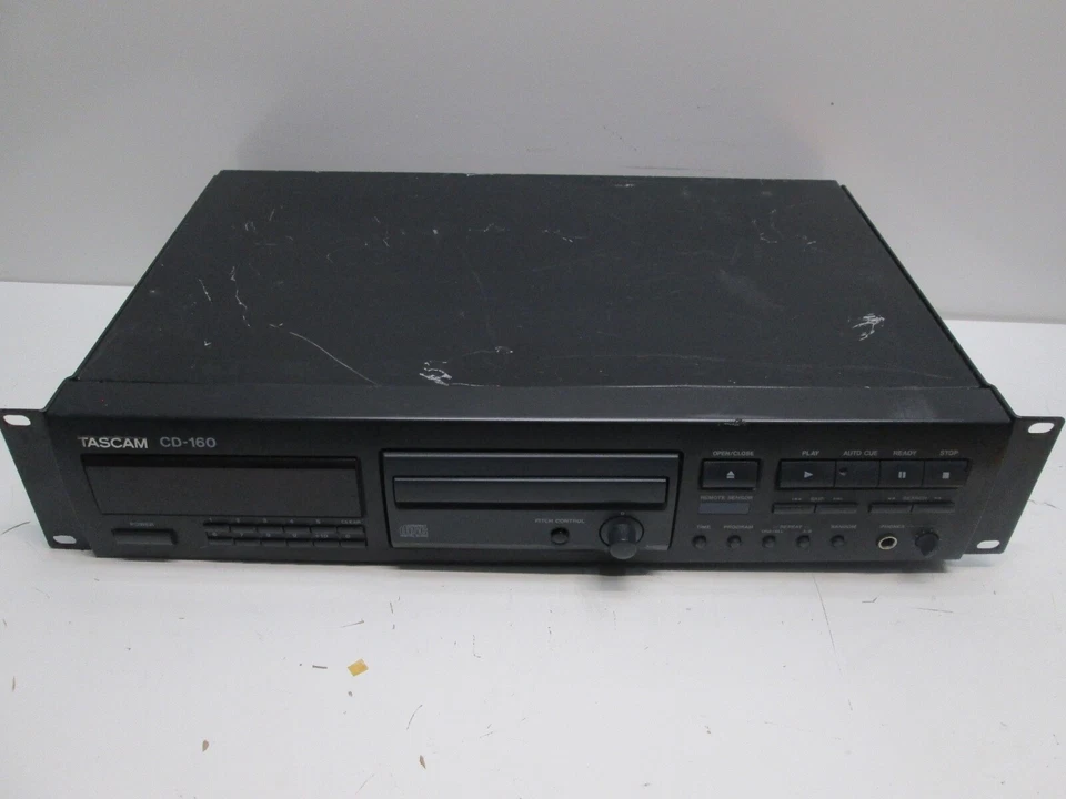 Tascam CD-160 CD/Mp3 Player - FOR PARTS - CUT CORD - Image 2 of 4