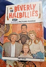 COMPLETE vintage 1963 Jaymar Beverly Hillbillies Family Portrait Jigsaw Puzzle