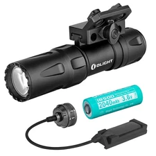 Olight Odin Mini 1250 Lumen Rechargeable Quick Release Rail Mount Flashlight Kit