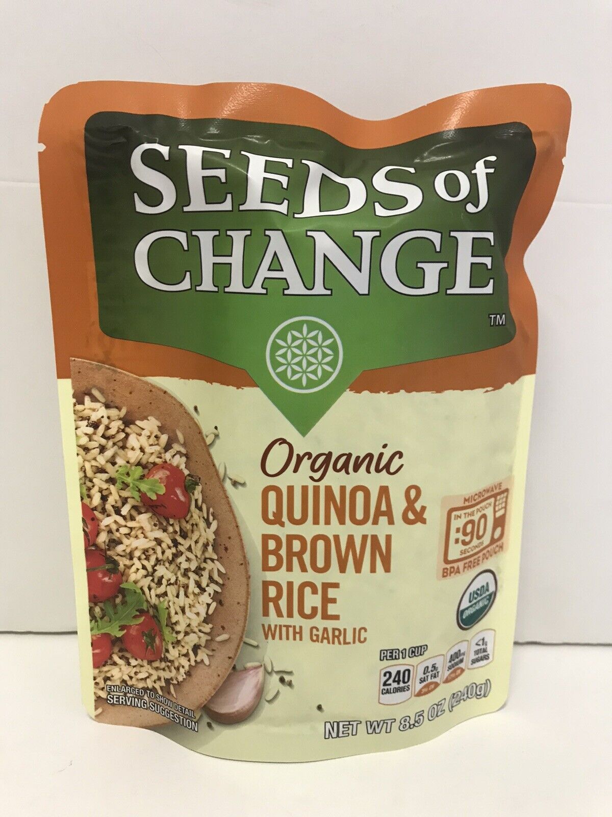 5 ☆ very popular Seeds of Change Organic Quinoa and Brown in Rice Memphis Mall with Garlic Mic