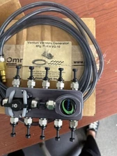 OMNI CUBED VENTURI VACUUM GENERATOR 10 PORT PLUGS 10' AIR HOSE 1/4" FITTING
