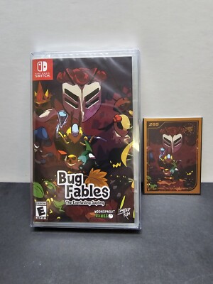 Bug Fables: The Everlasting Sapling LIMITED RUN GAMES #105 w Cover & Card SWITCH