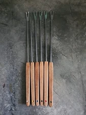 vintage fondue fork set NO BOX