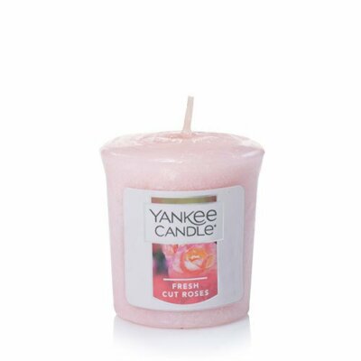 Yankee candle Fresh cut roses votive candle (609032124144)