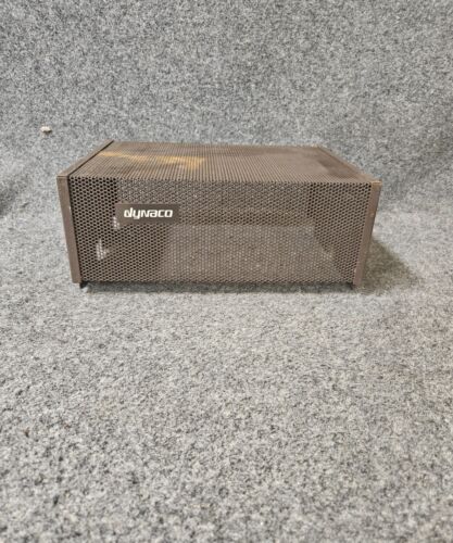 Dynaco Stereo ST-70 Brown Metal Cage / Top Cover w/ Badge
