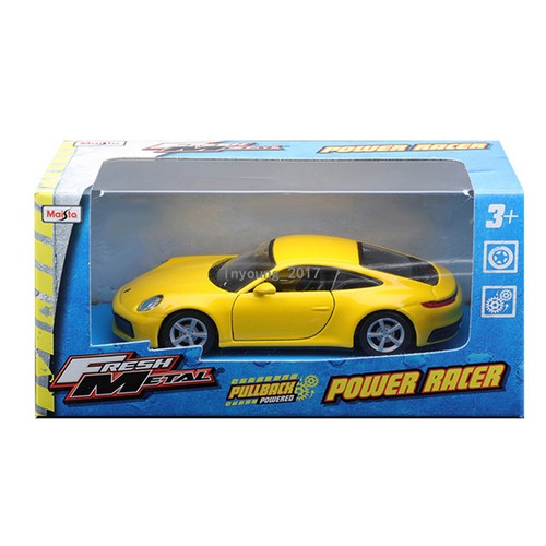 1:43 Porsche 911 Carrera 4S (992) Model Car Diecast Toy Cars Metal Toy Vehicle - Picture 3 of 12