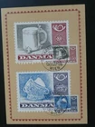 DENMARK history of Denmark WIPA 1981 1ST DAY MAXIMUM CARD UNADDR
