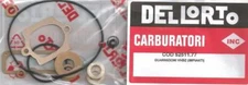 Dellorto VHBZ carburetor gasket set 1973-on Benelli Sei w/linked carbs 52511-77