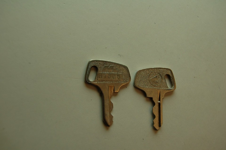 NOS Vintage Honda Pre-Cut Key H7808 – Fits CT70, SL70, ST90 & Small Bikes (Code H7808)