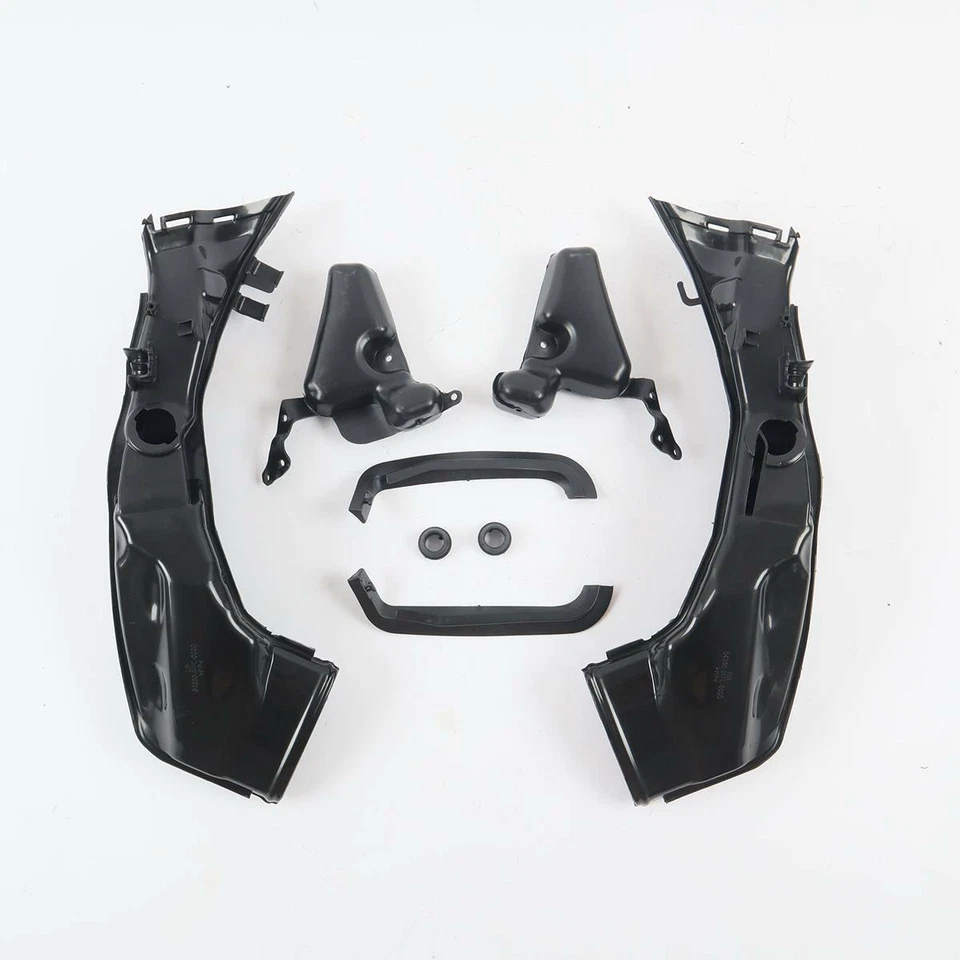 Un par de conductos de tubo de admisión de aire ABS Ram Honda CBR1000RR 2008 2009 2010 2011 Foto 2 de 4