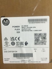 NEW Allen-Bradley 25B-D4P0N104 PowerFlex 525 1.5kW 2Hp AC Drive 25B-D4P0N104