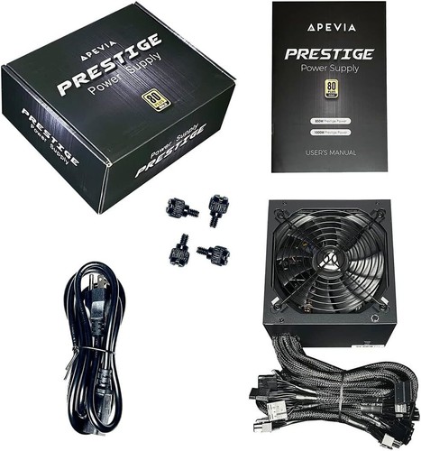 Apevia ATX-PR850W PCIE5.0 Prestige - Fuente de alimentación (interna) - ATX12V 2.3 - Imagen 6 de 6