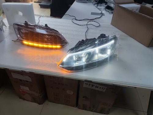 2011-2017 year LED Headlights For VW Vento Cross POLO LED front turn lamps SY - Picture 7 of 12