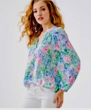 NWT Lilly Pulitzer Elsa Top XXS Bohemian Queen Gorgeous
