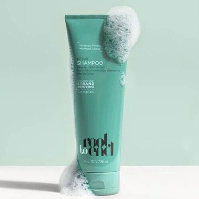Root to End Detox Shampoo 8 fl oz Strand Reviving Complex Deep Cleanse