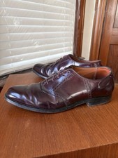 ZAPATOS DE SILLÍN ALDEN 10.5B ESTRECHOS #8 SHELL CORDOBÉS 10.5 B