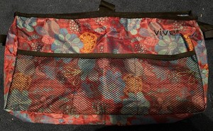 VIVE FLORAL WALKER OR WHEELCHAIR BAG VELCROSTRAPS PRETTY FLOWERS