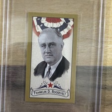 2025 Topps T205 Baseball FRANKLIN D ROOSEVELT, Presidential First Pitches Insert