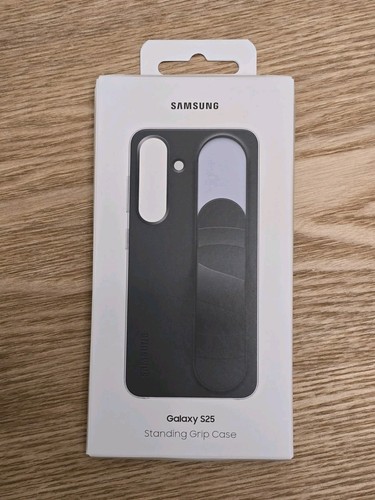 Samsung Galaxy S25 Standing Grip Case Black - Brand New Sealed - Picture 1 of 3