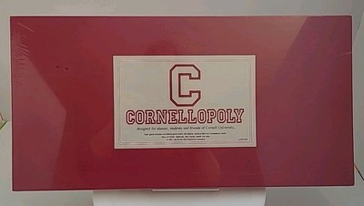 Cornellopoly Board Game Cornell University Late For The Sky Monopoly Style OOP