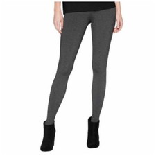 Matty M leggings women's XL ponte pull on skinny crop stretch charcoal gray NEW