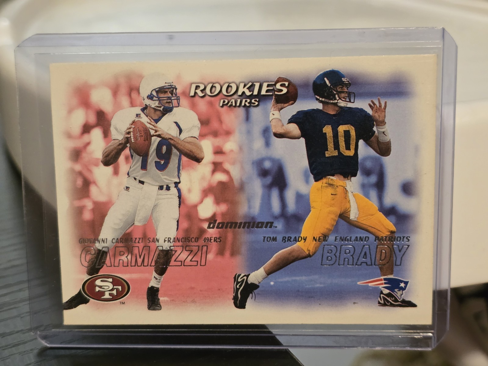 Tom Brady 2000 Skybox Dominion #234 Rookies Pairs Price Guide