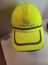 POWERCAP LED Cap Hat Bright Neon Yellow Hands Free Lighted Battery Powered