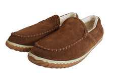 Sperry Trapper Malcolm Slipper Moccasin Fleece lined Cinnamon, Men's Size 12M