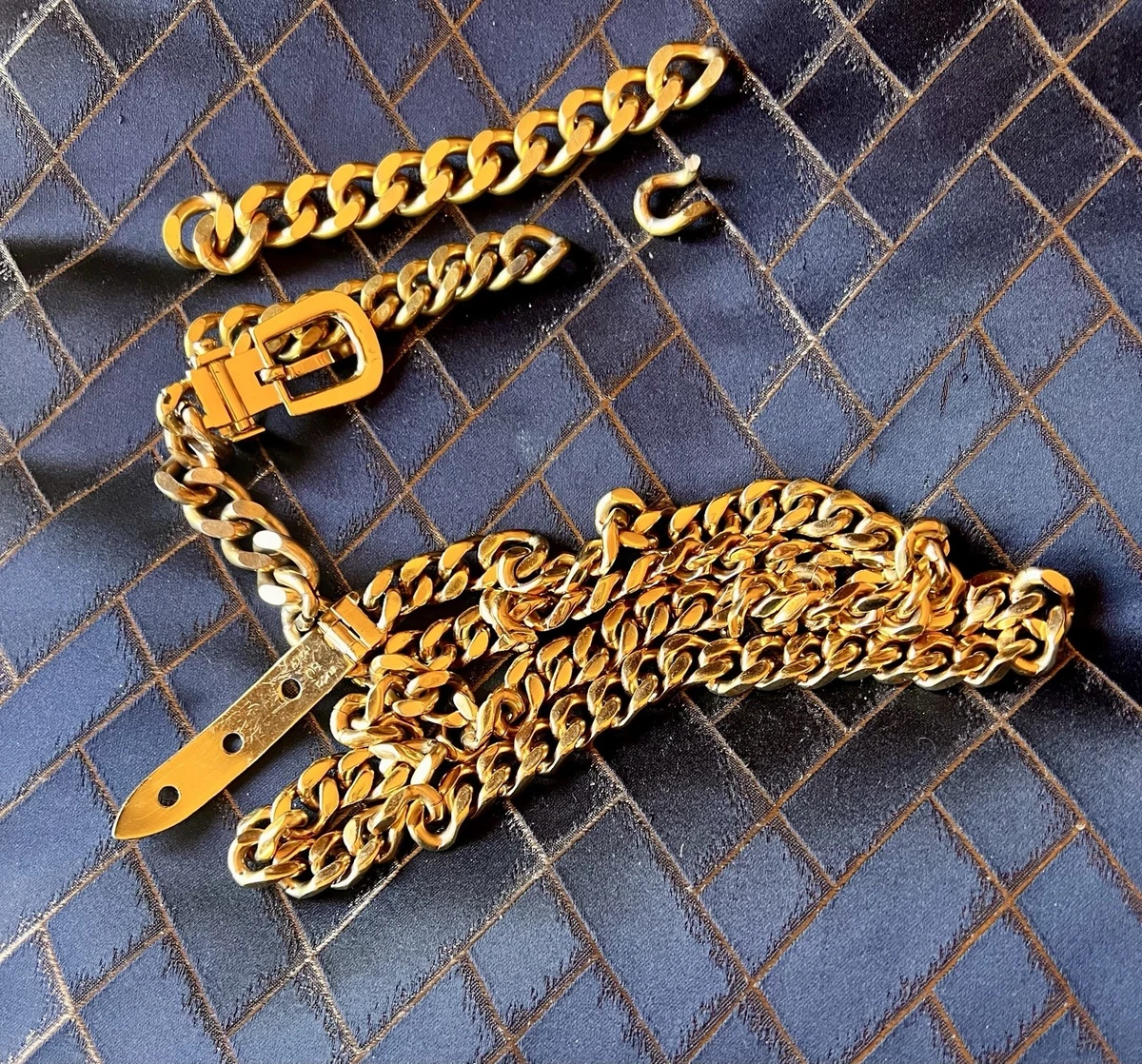 Gucci Women's Gold Chain Belt Belts for sale | eBay