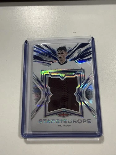 Phil Foden Jumbo game worn Patch 1/3 England Man City 2026 futera incredible