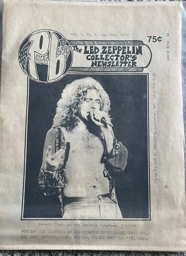 The Led Zeppelin Collectors Newsletter 1977