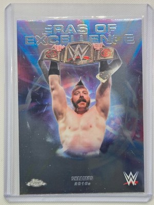 Sheamus 2026 Topps Chrome WWE #ERA-6 Eras of Excellence Insert Trading Card