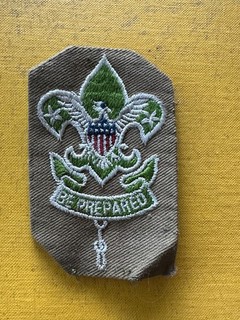 Circa 1920 to 1930 Boy Scouts of America BSA Eagle Scout Rank Shirt Patch Rare!