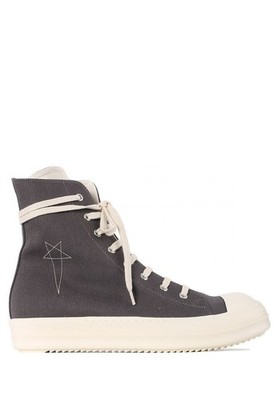 Rick Owens DRKSHDW Overdyed Denim Sneaker Dark Dust Milk DU01E3800 135224829