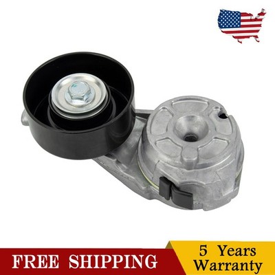 Belt Tensioner Assembly with Pulley For 2000-2011 Lincoln Town Car 2W7E6B209AA