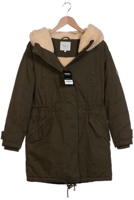 Pepe Jeans Mantel Damen Jacke Parka Gr. S Baumwolle Grün #ixp63lr