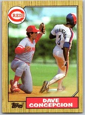 ⚾ 1987 Topps #731 Dave Concepcion Cincinnati Reds