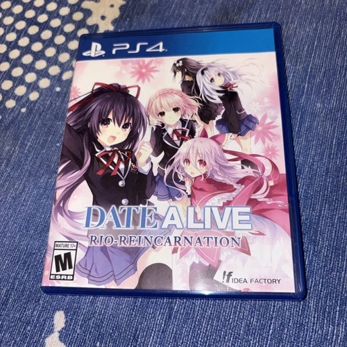 DATE A LIVE: RIO-Reincarnation PlayStation 4 PS4 Used Dating Sim Visual Novel