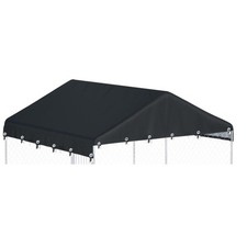 Outdoor Dog Kennel Cover 10'W x 10'L Made of 600D Waterproof Oxford Cloth- Bl...