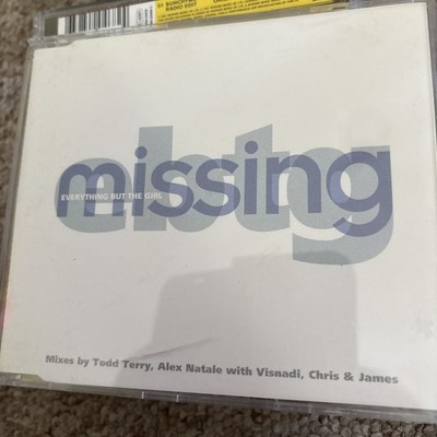 Everything But The Girl :  Missing - 6 Track CD Single - Todd Terry