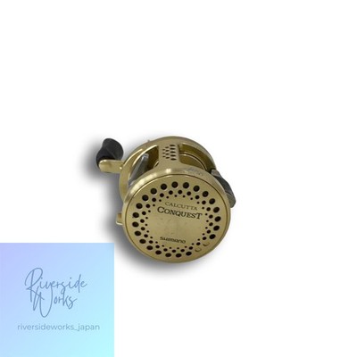Shimano Calcutta Conquest 200 RH440 Gold Baitcasting Reel Japan